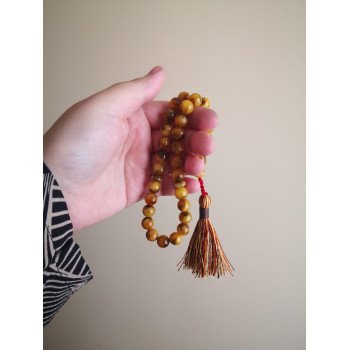 Amber Rosary Islamic Tasbih for Eid & Ramadan Celebration