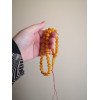 Pressed amber rosary Traditional Arab tasbeeh