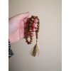 Natural pressed amber beads rosary for tasbih