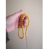 Pressed Amber Rosary – Tasbih from Heart of Istanbul