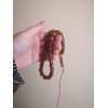 Pressed Baltic amber tasbih for women