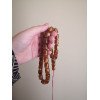 Pressed amber rosary - Shahada gift tasbih