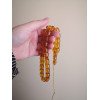 Muslim Rosary Misbaha Made of Pressed Amber