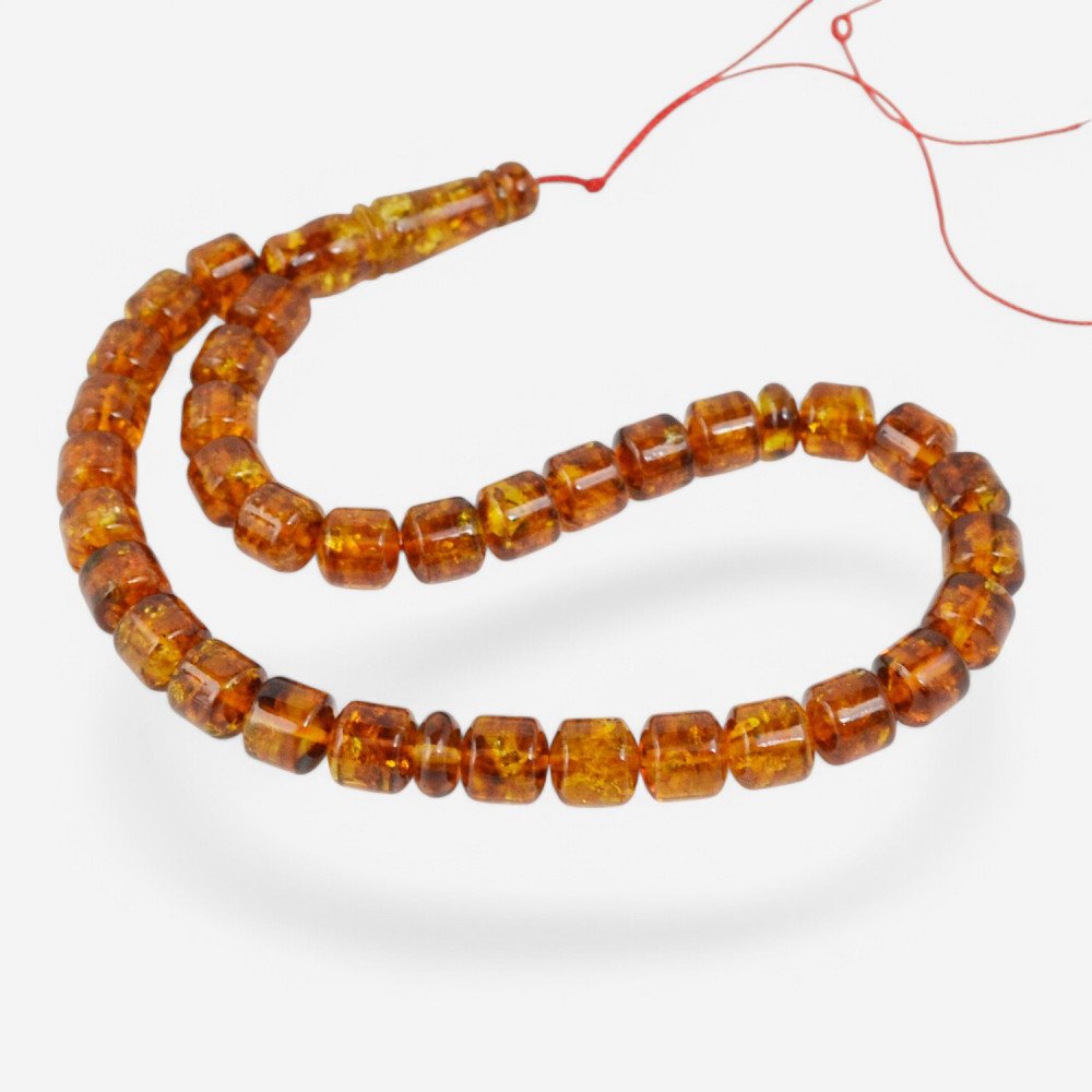 Pressed amber tasbeeh Rosary-Islamic Prayer rosary-Amber rosaries