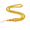 Luxurious Pressed Amber Rosary 66 beads-Islamic Prayer rosary-Amber rosaries