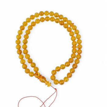 Luxurious Pressed Amber Rosary 66 beads-Islamic Prayer rosary-Amber rosaries