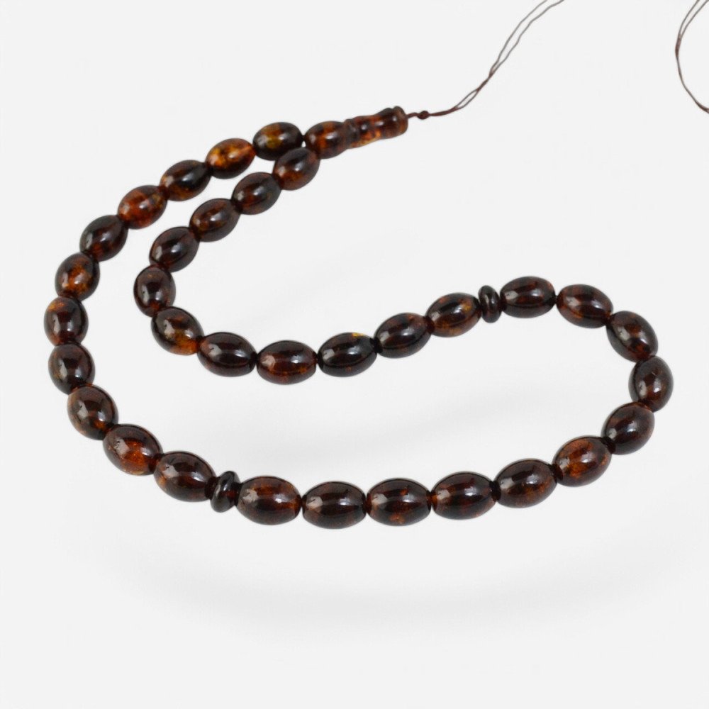 Pressed Amber Rosary Beads – Perfect Ramadan Gift-Islamic Prayer rosary-Amber rosaries