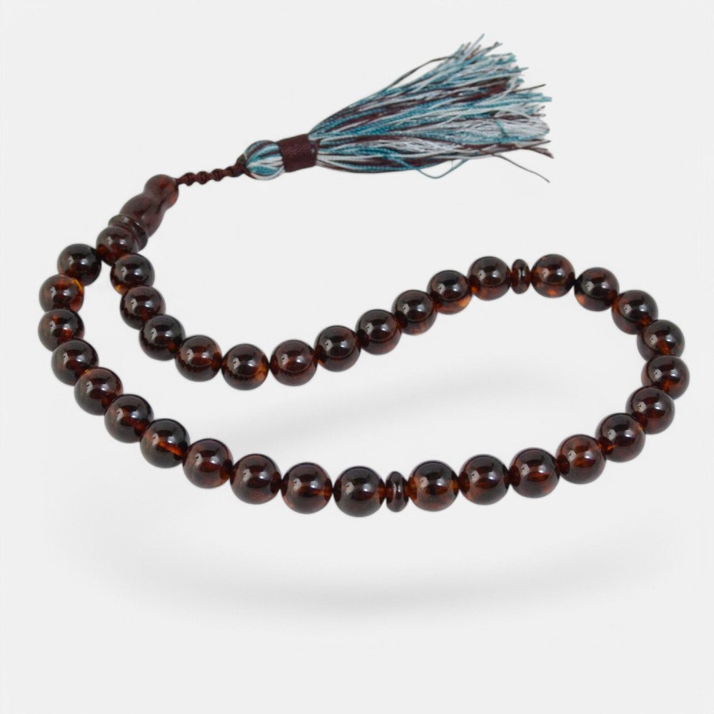 Amber tasbeeh gift for Eid or Ramadan-Islamic Prayer rosary-Amber rosaries