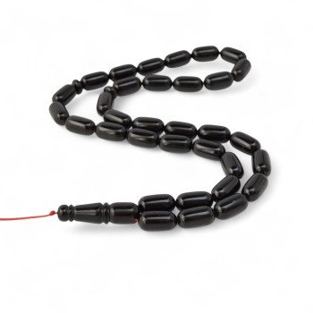 High-quality Muslim rosary beads - Pressed amber rosary-Islamic Prayer rosary-Amber rosaries