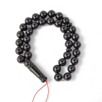 Pressed amber rosary - tasbih for connection with Allah-Islamic Prayer rosary-Amber rosaries