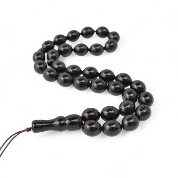 Pressed amber tasbih beads for Muslim men-Islamic Prayer rosary-Amber rosaries