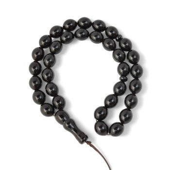 Pressed amber tasbih beads for Muslim men-Islamic Prayer rosary-Amber rosaries