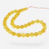 Elegant tasbih gift for Eid or Ramadan - Pressed amber rosary-Islamic Prayer rosary-Amber rosaries