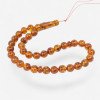 Islamic rosary with 33 amber beads for prayer-Islamic Prayer rosary-Amber rosaries