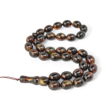 Islamic faith beads for daily spiritual use - Amber rosary-Islamic Prayer rosary-Amber rosaries