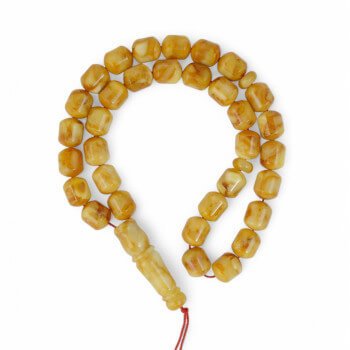 Modified 33 Amber Rosary - Special Keepsake Gift-Islamic Prayer rosary-Amber rosaries