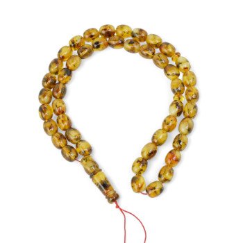 Modified Amber Rosary for Spiritual Practice-Islamic Prayer rosary-Amber rosaries