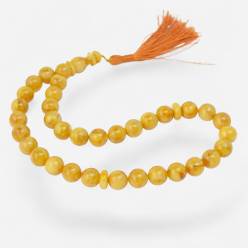 Pressed Amber Rosary – Takbir (Allahu Akbar)-Home-