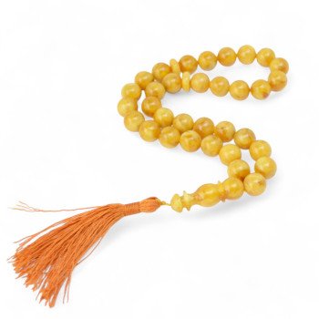 Pressed Amber Rosary – Takbir (Allahu Akbar)-Home-