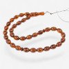 Pressed amber rosary - Tebarek Allah-Islamic Prayer rosary-Amber rosaries