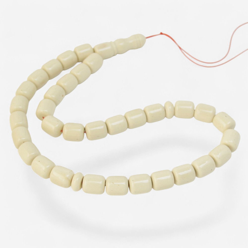 Pressed amber rosary - Eid al-Fitr gift idea-Islamic Prayer rosary-Amber rosaries