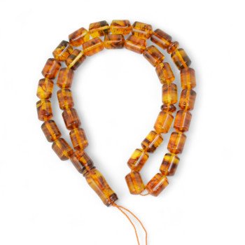 Mawlid al-Nabi gift idea - Pressed amber rosary-Islamic Prayer rosary-Amber rosaries