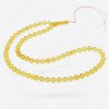 Ashura remembrance gift idea - pressed amber rosary-Islamic Prayer rosary-Amber rosaries