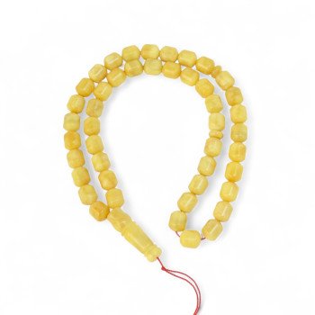 Amber Rosary with Ottoman Style Beads-Islamic Prayer rosary-Amber rosaries