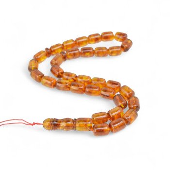 Eid Blessings – Pressed Amber Rosary-Islamic Prayer rosary-Amber rosaries