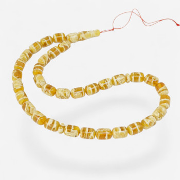 Soulful Connection – Pressed Amber Rosary-Islamic Prayer rosary-Amber rosaries