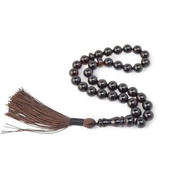 Light of Rajab – Pressed Amber Rosary-Islamic Prayer rosary-Amber rosaries