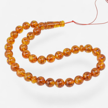 Divine Journey – Pressed Amber Rosary-Islamic Prayer rosary-Amber rosaries