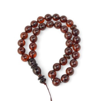 New Year Reflection – Pressed Amber Rosary-Islamic Prayer rosary-Amber rosaries