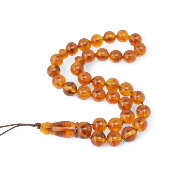 Modified amber rosary Daily dhikr gift idea-Islamic Prayer rosary-Amber rosaries