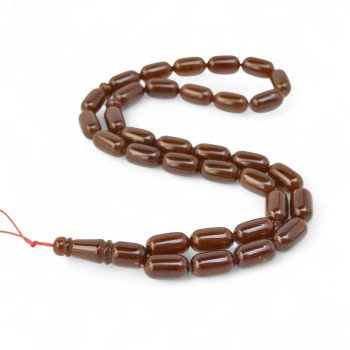 Pressed amber rosary - Halal love gift idea-Islamic Prayer rosary-Amber rosaries