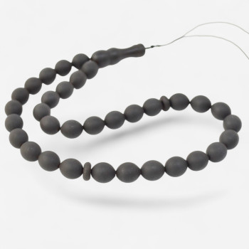 Mawlid Light – Pressed Amber Rosary-Islamic Prayer rosary-Amber rosaries