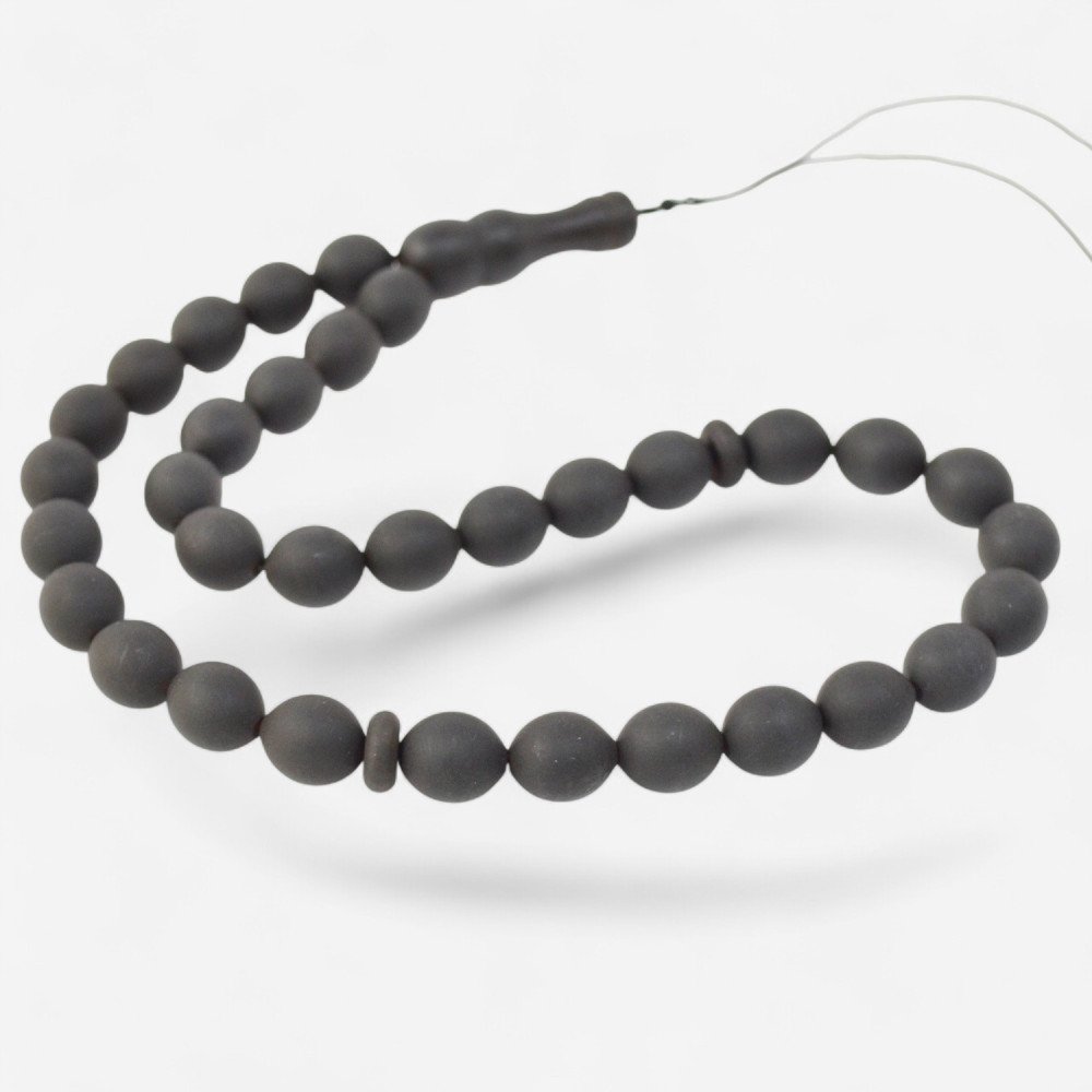 Mawlid Light – Pressed Amber Rosary-Islamic Prayer rosary-Amber rosaries