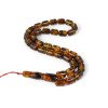 Pressed amber rosary - Sadaqah gesture gift idea-Islamic Prayer rosary-Amber rosaries