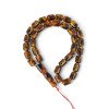 Pressed amber rosary - Sadaqah gesture gift idea-Islamic Prayer rosary-Amber rosaries