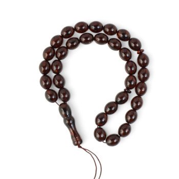 Tasbih of Light – Pressed Amber Rosary-Islamic Prayer rosary-Amber rosaries