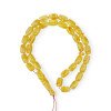 Yellow Amber misbaha - Ramadan gift idea-Islamic Prayer rosary-Amber rosaries