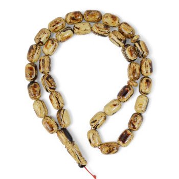 Pressed amber tasbih sale - Amber rosary-Islamic Prayer rosary-Amber rosaries