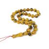 Pressed amber rosary - faith-inspired tasbih-Islamic Prayer rosary-Amber rosaries