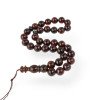 Islamic Meditation Beads – Pressed Amber Look-Islamic Prayer rosary-Amber rosaries