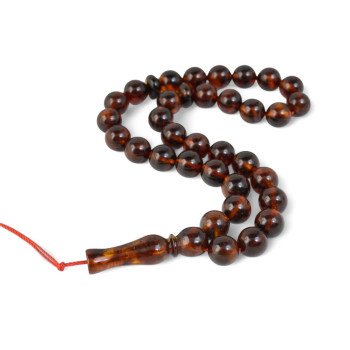 Pressed Amber rosary – Peaceful Mind Edition-Islamic Prayer rosary-Amber rosaries