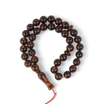 Pressed Amber rosary – Peaceful Mind Edition-Islamic Prayer rosary-Amber rosaries