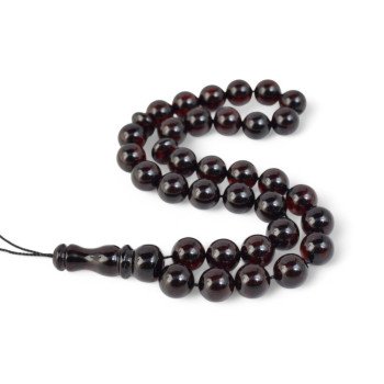 Pressed amber rosary - Amber Misbaha – For Gifts-Islamic Prayer rosary-Amber rosaries