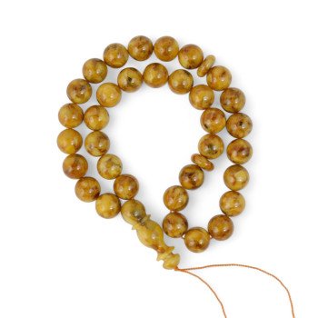 Islamic Gift – Pressed Amber Prayer Beads-Islamic Prayer rosary-Amber rosaries