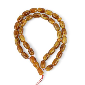 Original pressed amber dhikr beads rosary-Islamic Prayer rosary-Amber rosaries
