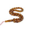 Pressed Baltic amber tasbih for women-Islamic Prayer rosary-Amber rosaries